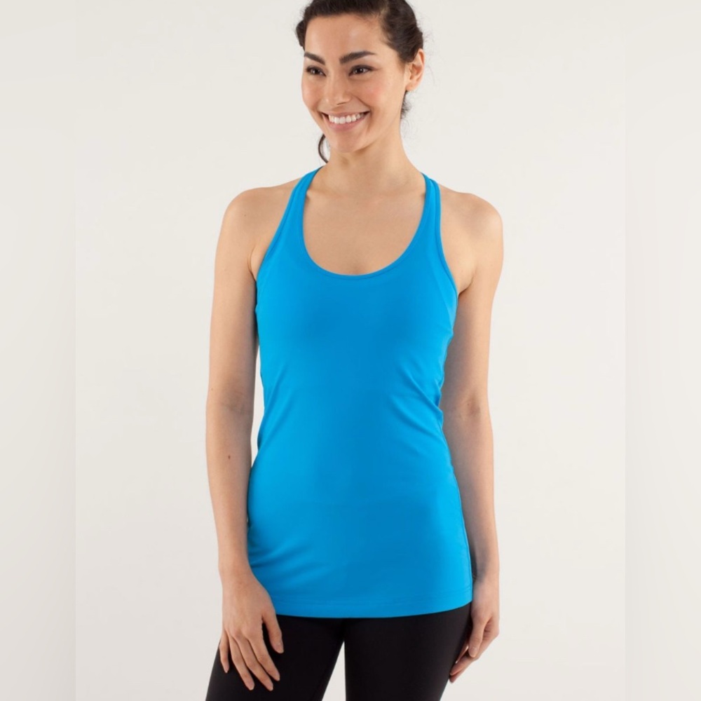 Lululemon Cool Racerback | Beach Blanket Blue | Size 6